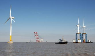 我國首座大型海上風電場完成全部風機安裝，譜寫綠色能源新篇章